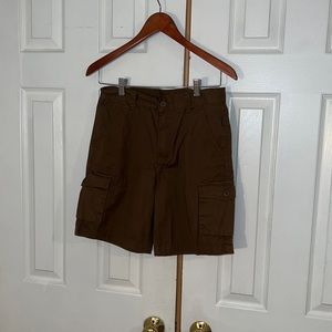 Boys Button Front Cargo Short
